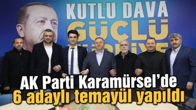 AK Parti Karamürsel'de 6 adaylı temayül