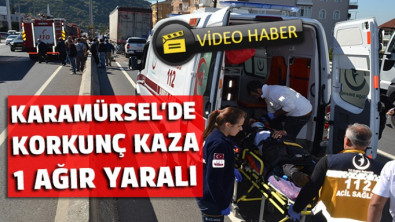Karamürsel'de trafik kazası !