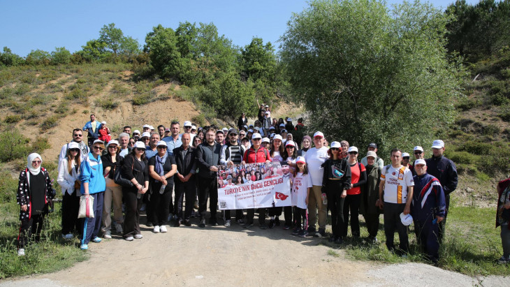 Karamürsel'de 8 km'lik Doğa Yürüyüşü Gerçekleştirildi