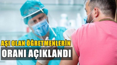 Karamürsel'de aşı olmayan öğretmenlerin sayısı açıklandı