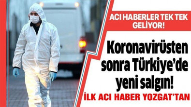 Koronavirüsten sonra Türkiye KKKA ile mücadele ediyor!
